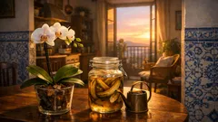 Como fazer a orquídea voltar a florir com casca de banana e cuidados certos